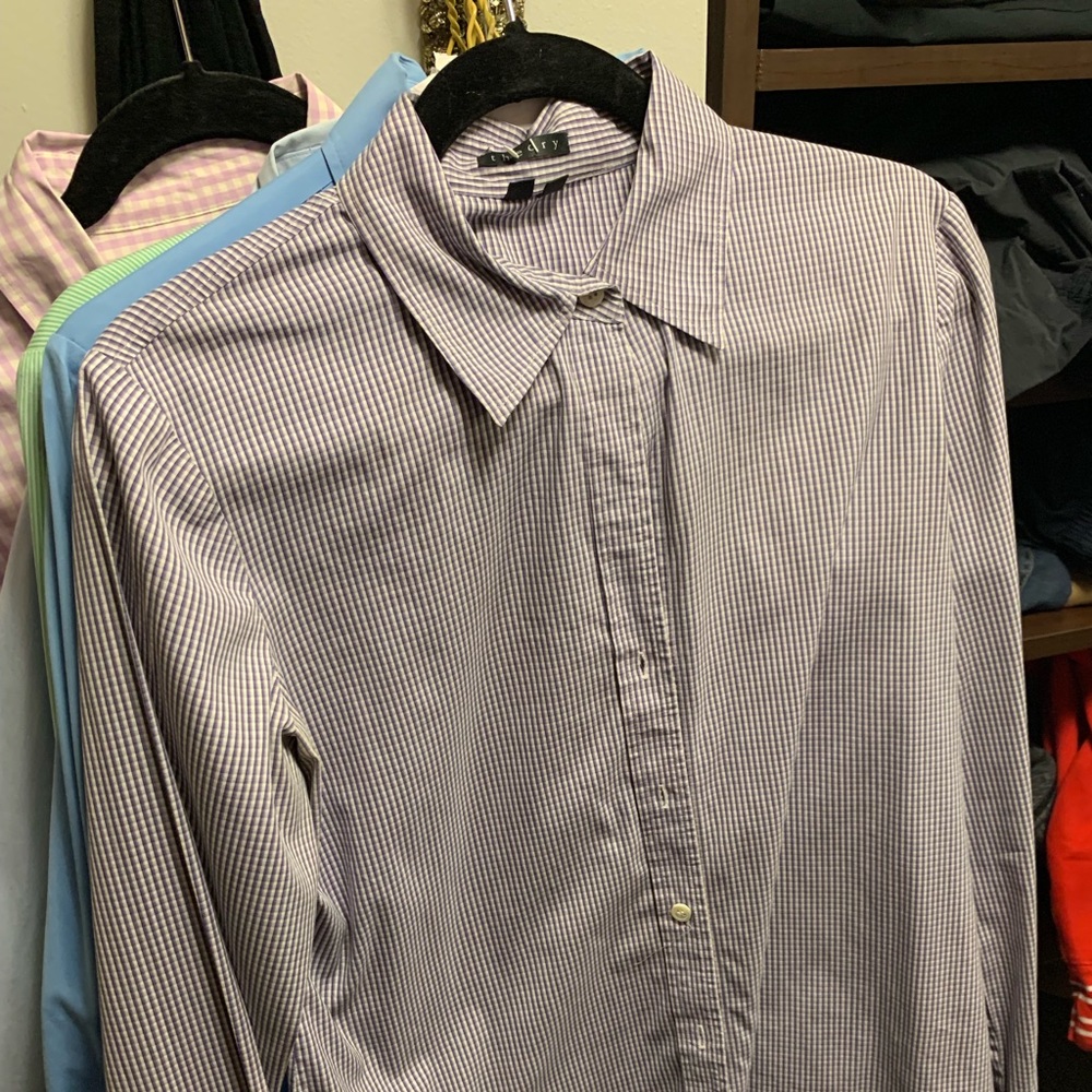 Theory women’s button down shirt